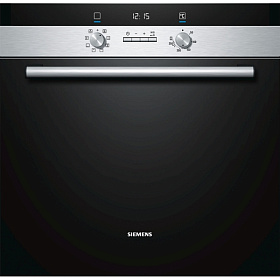 Встраиваемый электрический духовой шкаф 50 см глубиной Siemens HB 23GB555