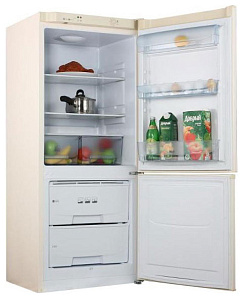 Двухкамерный холодильник цвета слоновой кости Позис RK-101 бежевый
