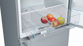 Серебристый холодильник Bosch KGE39XL2OR фото 4 фото 4