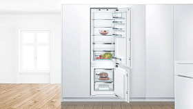 Двухкамерный холодильник с зоной свежести Bosch KIS87AFE0 фото 2 фото 2
