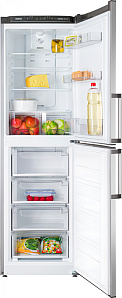 Двухкамерный серебристый холодильник ATLANT ХМ 4423-080 N фото 4 фото 4