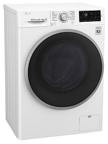 Белая стиральная машина LG F2J6NM1W фото 4 фото 4