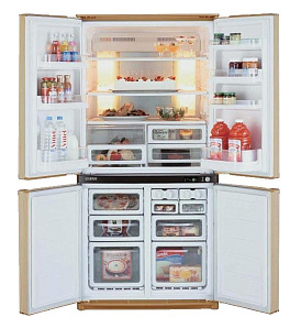 Холодильники с нижней морозильной камерой Sharp SJ-F95STBE фото 2 фото 2