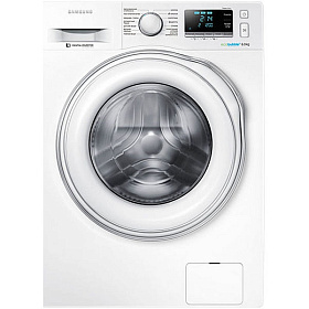 Белая стиральная машина Samsung WW 60J6210FW