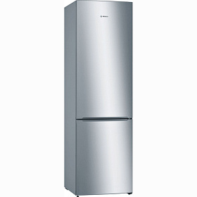 Серебристый холодильник Bosch KGV39NL1AR
