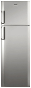 Серебристый двухкамерный холодильник Beko DS 333020 S