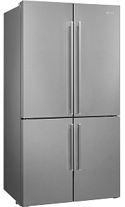 Серый холодильник Smeg FQ60XF