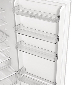 Узкий двухкамерный холодильник с No Frost Gorenje NRKI419EP1 фото 4 фото 4