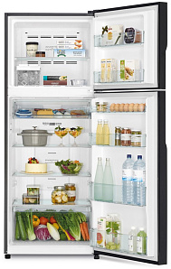 Двухкамерный холодильник с ледогенератором Hitachi R-VG 472 PU8 GBK фото 2 фото 2