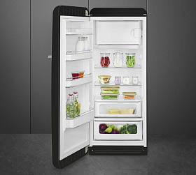 Холодильник высотой 150 см с морозильной камерой Smeg FAB28LBL5 фото 3 фото 3