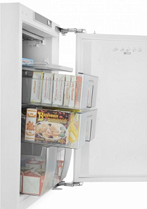 Низкий узкий холодильник Scandilux FBI 109 фото 3 фото 3