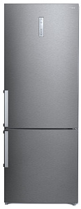 Отдельно стоящий холодильник Хендай Hyundai CC4553F черная сталь