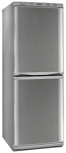 Недорогой холодильник в стиле ретро Позис FVD-257 серебристый металлопласт