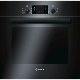 Черный духовой шкаф Bosch HBA43T360