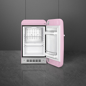 Узкий холодильник 40 см Smeg FAB5RPK5 фото 2 фото 2