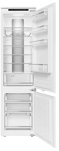 Узкий холодильник шириной 55 см с No Frost Maunfeld MBF193NFW фото 2 фото 2