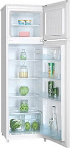 Невысокий двухкамерный холодильник DeLuxe DX 220 DFW