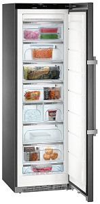 Серый холодильник Liebherr SGNbs 4385