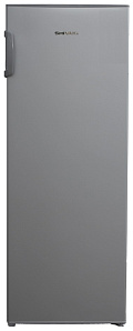 Серебристый холодильник Shivaki FR 1442 NFS