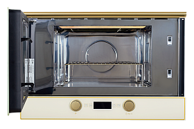 Встраиваемая микроволновая печь ретро стиль Kuppersberg RMW 393 C Bronze фото 2 фото 2