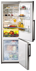 Серый холодильник Gorenje NRC 6192 TX