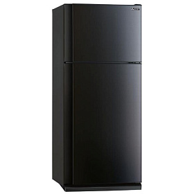 Чёрный холодильник с No Frost Mitsubishi MR-FR62K-SB-R