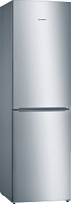 Серебристый холодильник Bosch KGN39NL14R
