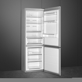 Серебристый холодильник Smeg FC18EN4AX фото 2 фото 2