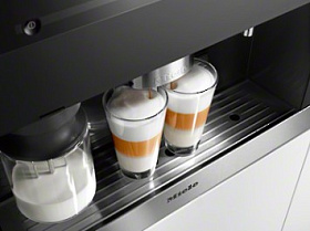 Кофемашина с автоматическим приготовлением капучино Miele CVA6401 EDST/CLST сталь фото 2 фото 2