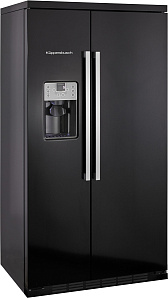 Большой чёрный холодильник Kuppersbusch KJ 9750-0-2T