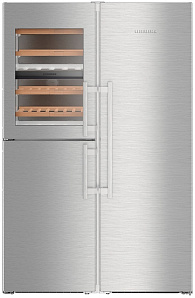Бесшумный холодильник с no frost Liebherr SBSes 8486