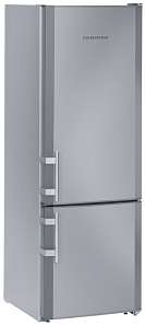 Маленький серебристый холодильник Liebherr CUsl 2811 фото 4 фото 4