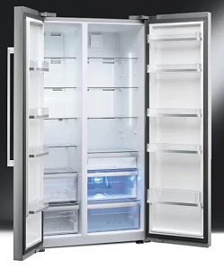Отдельностоящий двухдверный холодильник Smeg SBS63XE фото 3 фото 3