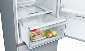 Стандартный холодильник Bosch KGN39VI21R фото 4 фото 4