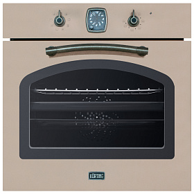 Электрический духовой шкаф коричневого цвета Korting OKB 481 CRSK