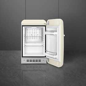 Узкий холодильник 40 см Smeg FAB5RCR5 фото 2 фото 2