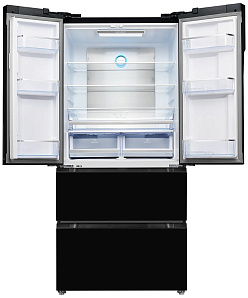 Чёрный многокамерный холодильник Kuppersberg RFFI 184 BG фото 3 фото 3