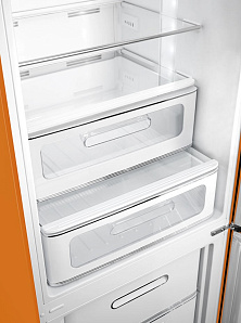 Двухкамерный холодильник  no frost Smeg FAB32ROR3 фото 2 фото 2