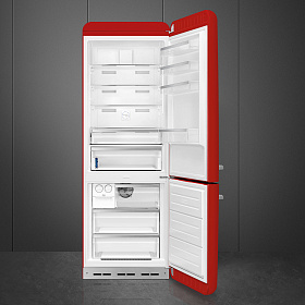 Двухкамерный холодильник  no frost Smeg FAB38RRD5 фото 2 фото 2