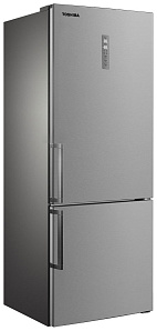 Серебристый холодильник Toshiba GR-RB440WE-DMJ(02)