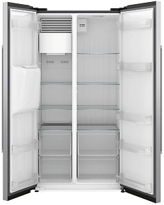 Двухкамерный серый холодильник Kuppersbusch FKG 9501.0 E фото 2 фото 2
