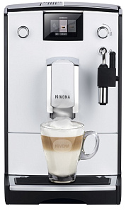 Белая кофемашина с капучинатором Nivona NICR 560