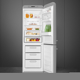 Двухкамерный холодильник  no frost Smeg FAB32RSV5 фото 2 фото 2