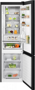 Чёрный холодильник 2 метра Electrolux RNT7ME34K1