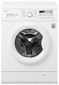 Белая стиральная машина LG F 10 B8ND