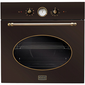 Электрический духовой шкаф коричневого цвета Korting OKB 482 CRSC