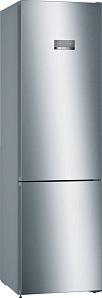 Серебристый холодильник Bosch KGN39VI21R