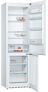 Стандартный холодильник Bosch KGE39XW21R фото 2 фото 2