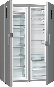 Серый холодильник Gorenje FN 6192 PX фото 2 фото 2