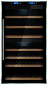 Винный шкаф с подсветкой CASO WineMaster Touch 66